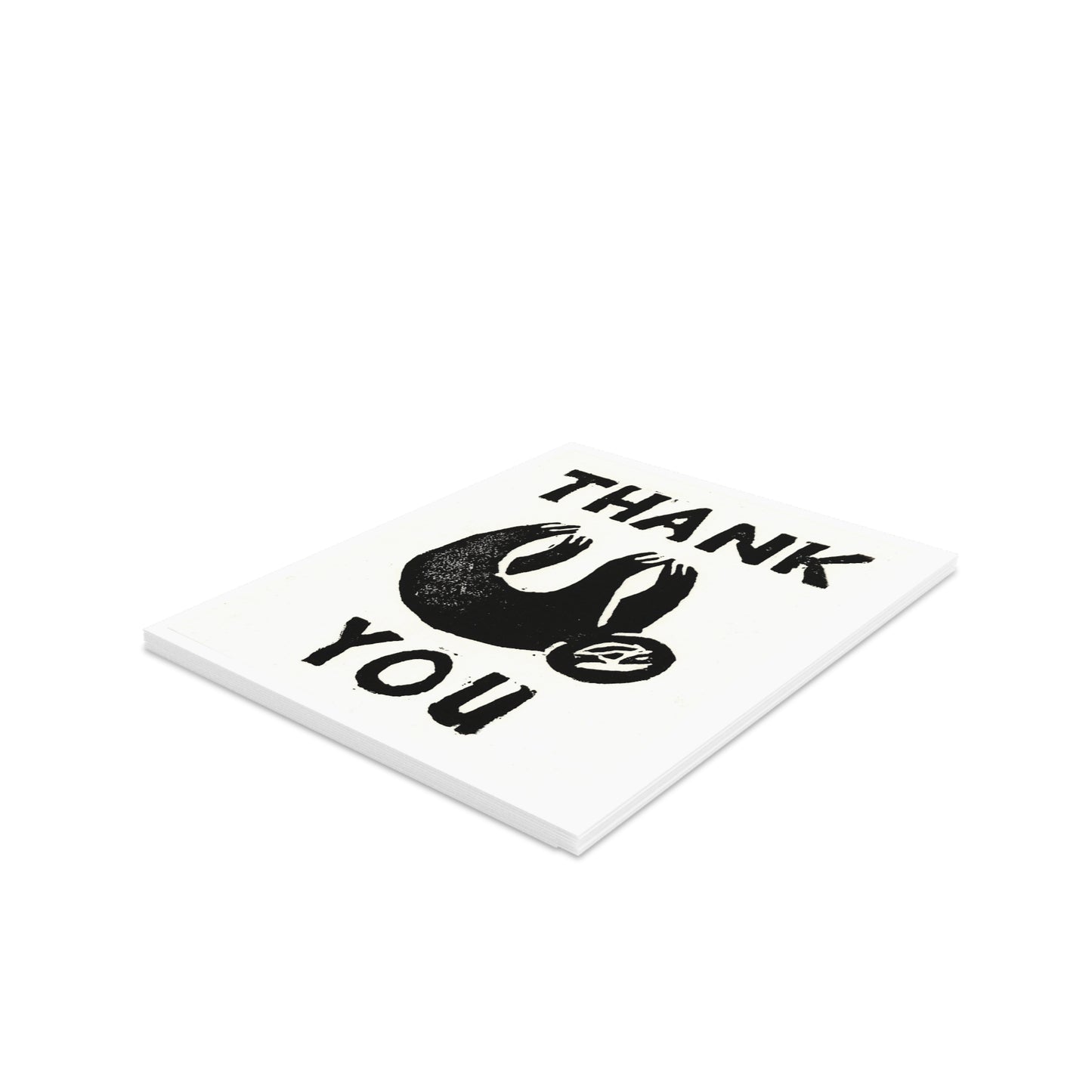 Thank You Sloth Greeting Cards - Pack of 8/16/24